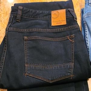 Tommy Bahama jeans.  30 dollars a pair.